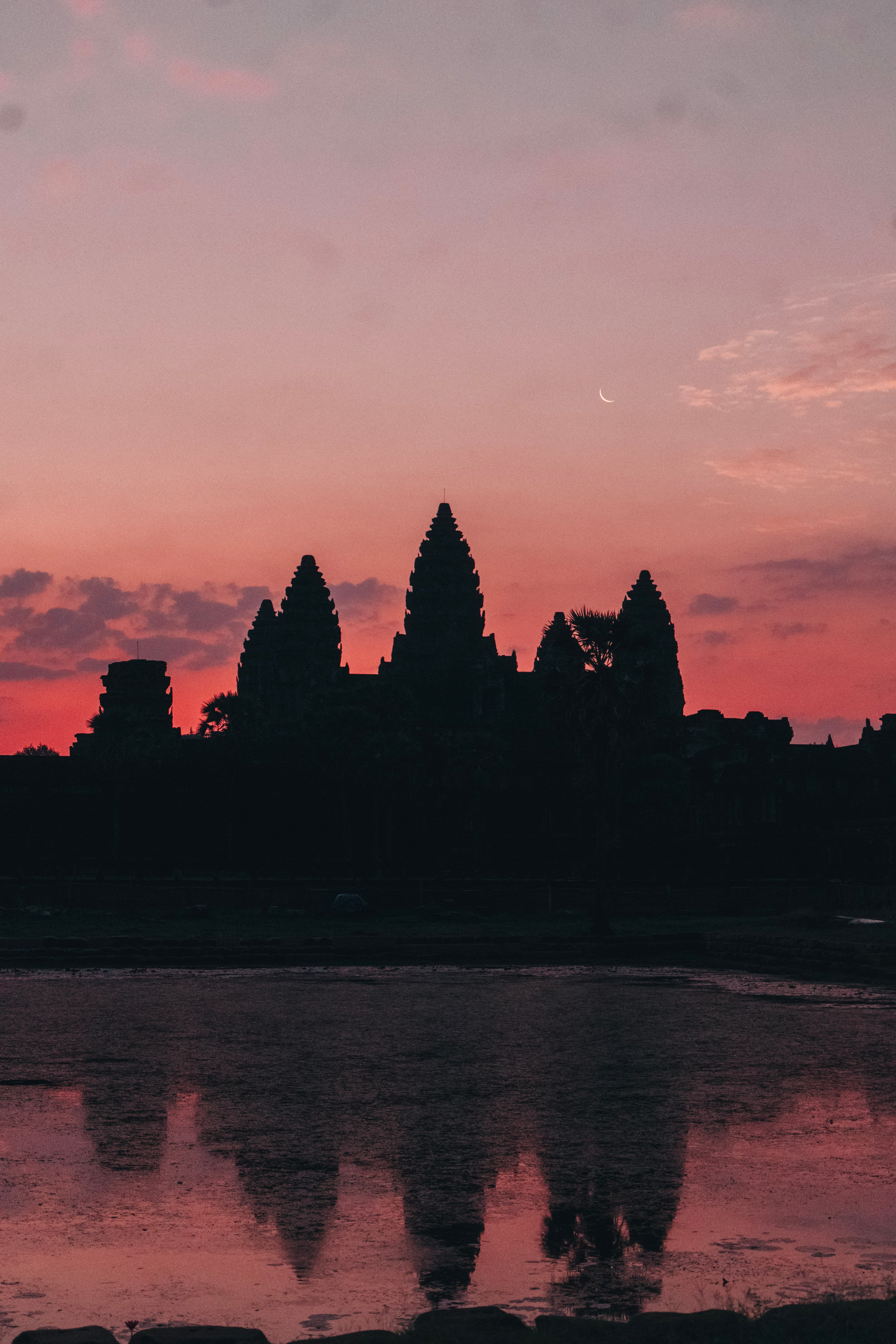 Angkor Wat at sunset